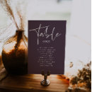 Search for purple table cards Minimalist