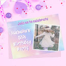 Search for pretty birthday invitations Whimsical