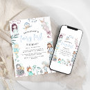 Search for foliage birthday invitations Girly