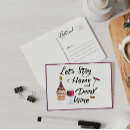 Search for drinking wine postcards Red
