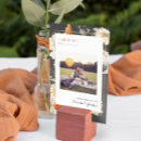 Search for fall wedding table cards Burnt orange