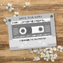 Search for cassette tape save the dates Funny