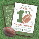 Search for football party invitations Watercolor