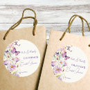 Search for lavender shower thank you stickers Purple