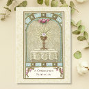 Search for vintage first communion invitations Eucharist
