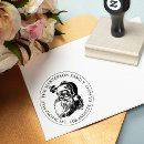 Search for vintage santa rubber stamps Winter