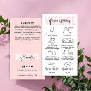 Search for body massage business cards Blush pink