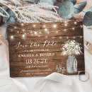 Search for string lights save the dates Babys breath