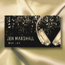 Search for sound engineer business cards Black