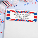 Search for fourth of july return address labels Vintage