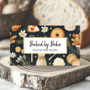 Search for bread bakery business cards Watercolor