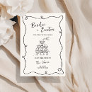 Search for illustrated wedding invitations Champagne tower