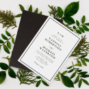 Search for simple border wedding invitations Classy