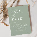 Search for elegant minimalist save the dates Typography
