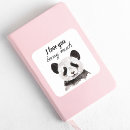 Search for panda love stickers Black and white