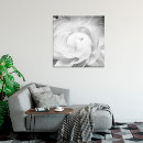 Search for black and white floral canvas prints Modern