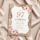 Search for 97th birthday invitations For her