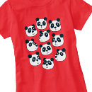 Search for panda womens tshirts Cute