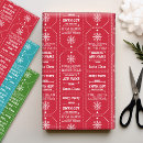 Search for north pole wrapping paper Modern
