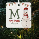 Search for snowman christmas tree decorations Keepsake