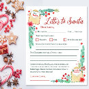 Search for santa claus party stationery Watercolor