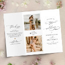 Search for catholic folded wedding programmes Order of service