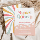 Search for pastel 2nd birthday invitations Hippie