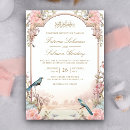 Search for girly wedding invitations Love birds