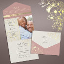 Search for pink wedding invitations Boho