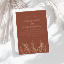 Search for burnt orange gold wedding invitations Fall