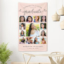 Search for pink graduation banners Photo collage