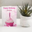Search for pink cupcake cards Pretty