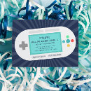 Search for level up birthday invitations Retro