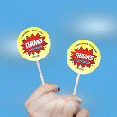 Search for classic superhero stickers Colourful