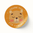 Search for zoo birthday party stickers Lion