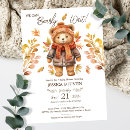Search for leaves baby shower invitations We can bearly wait