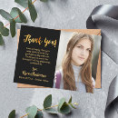 Search for grade 5x7 invitations Black and gold