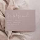 Search for stylish bridal shower invitations Blush