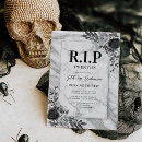 Search for death to my 20s invitations Elegant