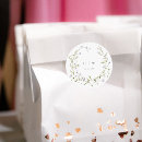 Search for romantic garden wedding stickers Simple minimal