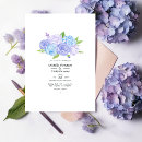 Search for blue and lavender wedding invitations Floral
