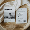Search for double sided wedding invitations All in one
