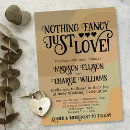 Search for love design invitations Nothing fancy just love
