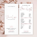 Search for service lists price lists Elegant