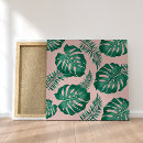 Search for palm leaf canvas prints Exotic
