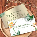 Search for unique artist business cards Botanical