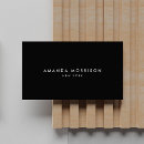 Search for luxury black business cards Consultant