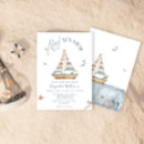 Search for sailboat baby shower invitations Beach