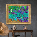 Search for famous impressionist paintings posters Irises