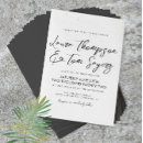 Search for ink wedding invitations Trendy
